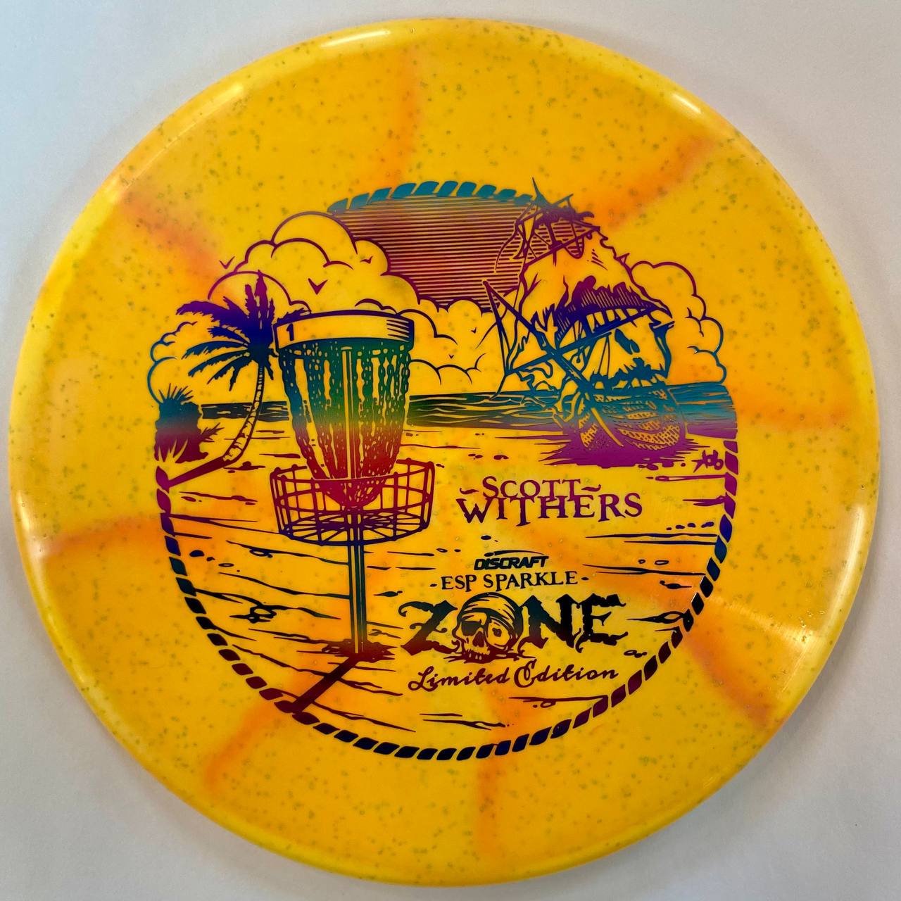 Discraft ESP Swirl Sparkle Zone Scott Withers 4 | 3 | 0 | 3 - ahoydiscs.ru