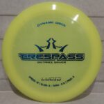 Dynamic Discs Lucid Trespass <br> 12 | 5 | -0.5 | 3