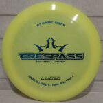 Dynamic Discs Lucid Trespass <br> 12 | 5 | -0.5 | 3