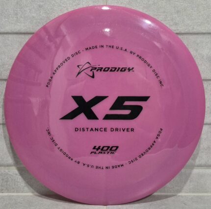 Prodigy 400 plastic X5 (174g)<br>13 | 5 | -4 | 1