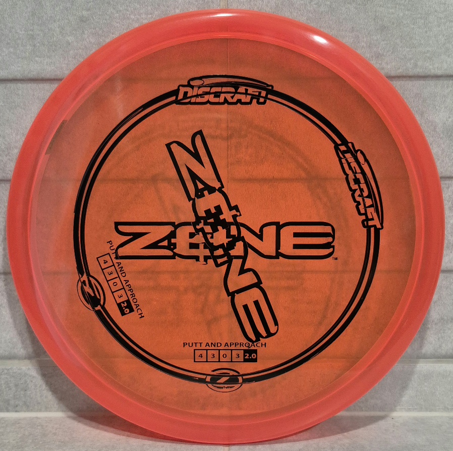 Discraft Z Zone Misprint <br> 4 | 3 | 0 | 3